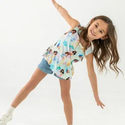 Tops & Tees|Tops & Tees<Little Sleepies Peplum Tank Mystic Mermaids