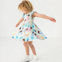 Dresses|Dresses<Little Sleepies Flutter Twirl Dress Mystic Mermaids
