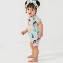 Zippies<Little Sleepies Shorty Zippy Mystic Mermaids