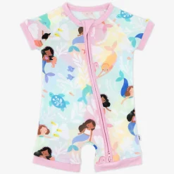 Zippies<Little Sleepies Shorty Zippy Mystic Mermaids