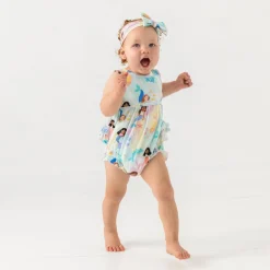 Bamboo Baby Clothes|Rompers<Little Sleepies Bubble Romper Mystic Mermaids