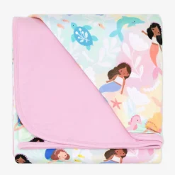 Cloud Blankets|Cloud Blankets<Little Sleepies Large Cloud Blanket® Mystic Mermaids