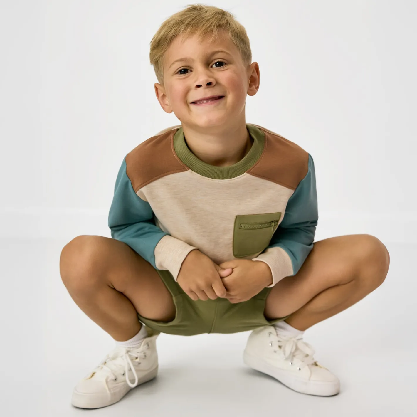 Tops & Tees|Tops & Tees<Little Sleepies Crewneck Sweatshirt Natural Heather
