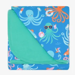 Cloud Blankets|Cloud Blankets<Little Sleepies Large Cloud Blanket® Octopus Party