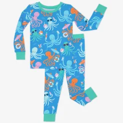 Two-Piece Pj Sets|Two-Piece Pj Sets<Little Sleepies Two-Piece Pajama Set Octopus Party