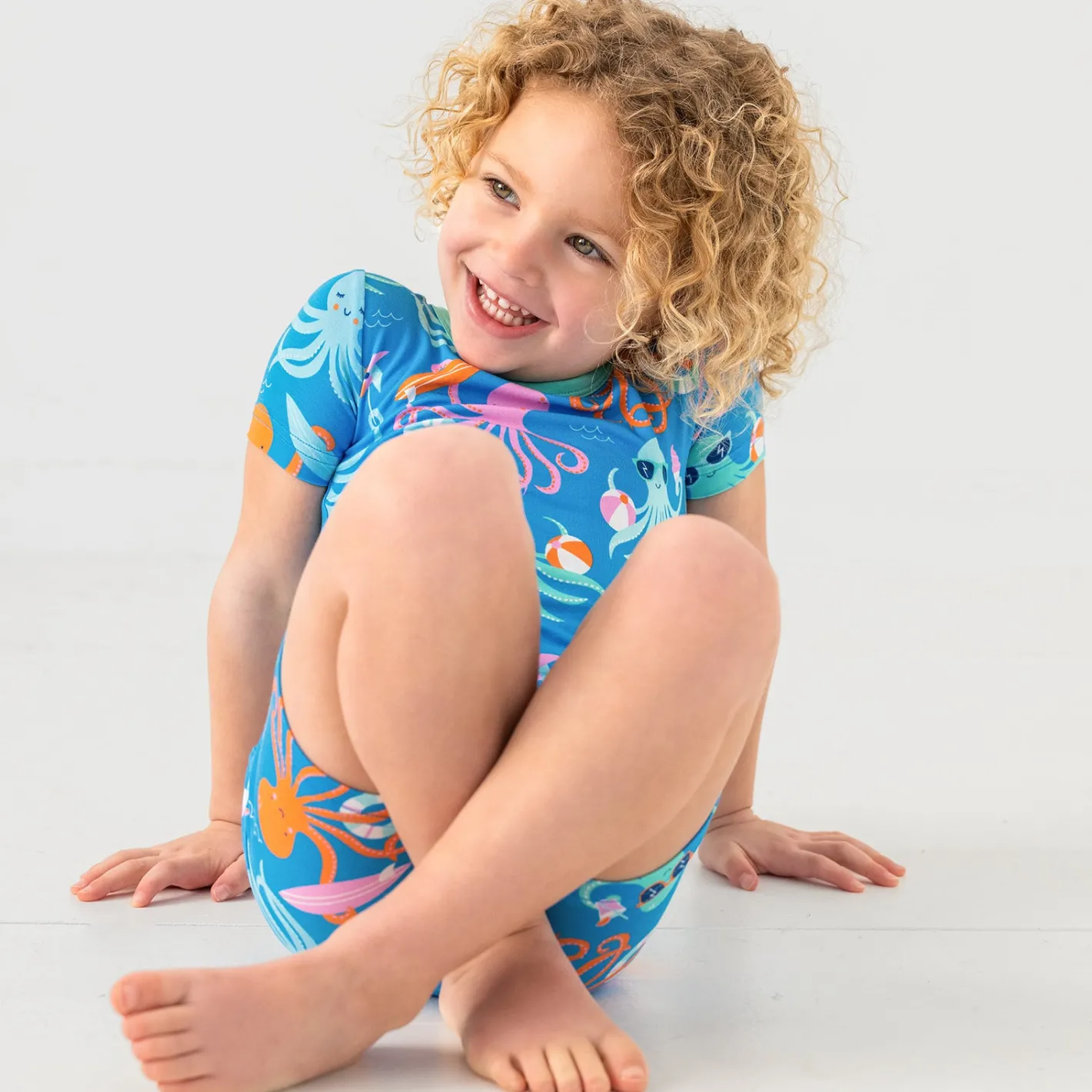 Two-Piece Pj Sets|Two-Piece Pj Sets<Little Sleepies Two-Piece Pajama Set Octopus Party