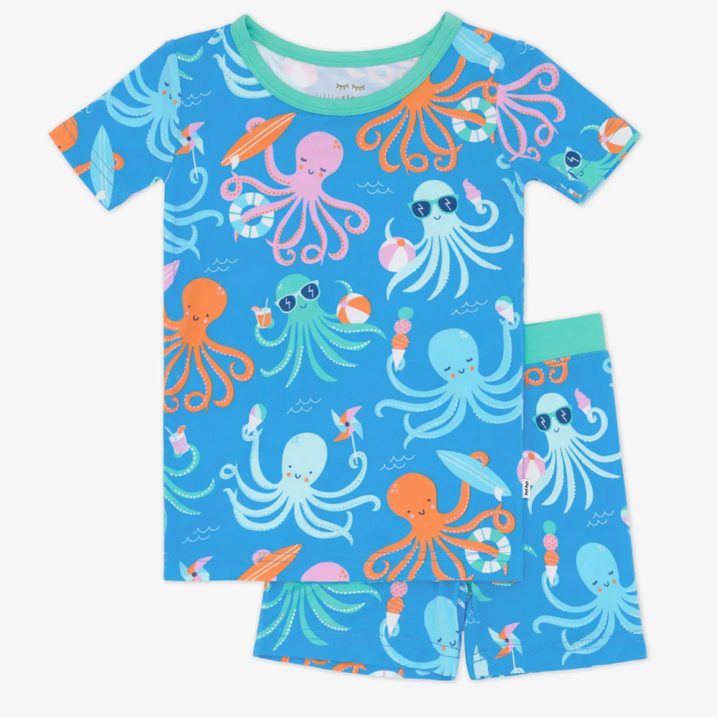 Two-Piece Pj Sets|Two-Piece Pj Sets<Little Sleepies Two-Piece Pajama Set Octopus Party