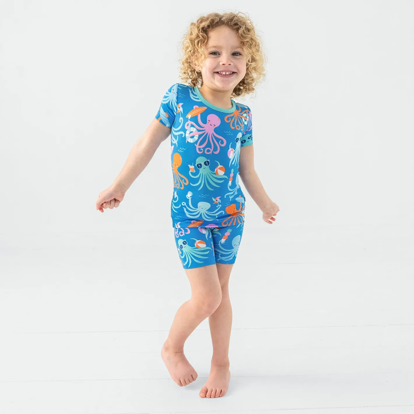 Two-Piece Pj Sets|Two-Piece Pj Sets<Little Sleepies Two-Piece Pajama Set Octopus Party