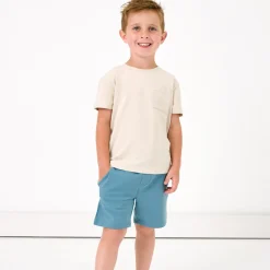Tops & Tees|Tops & Tees<Little Sleepies Relaxed Pocket Tee Pale Pearl
