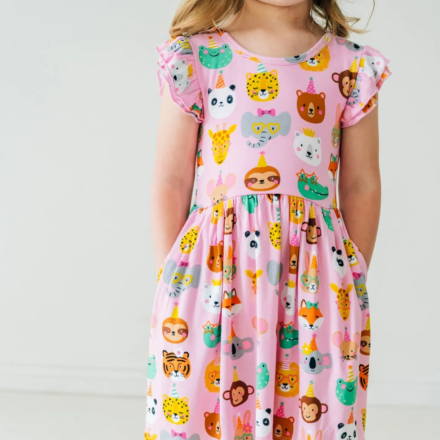 Dresses|Dresses<Little Sleepies Flutter Skater Dress Party Pals