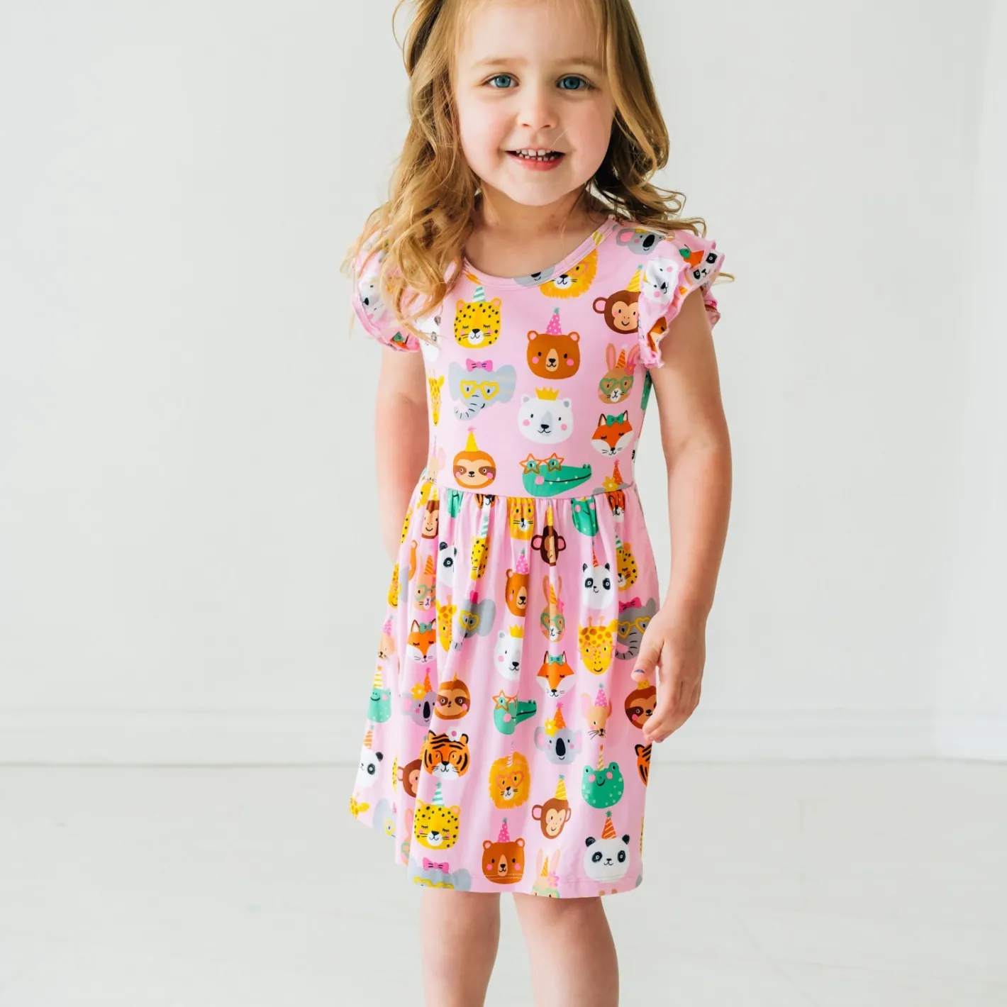 Dresses|Dresses<Little Sleepies Flutter Skater Dress Party Pals