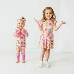 Dresses|Dresses<Little Sleepies Flutter Skater Dress Party Pals