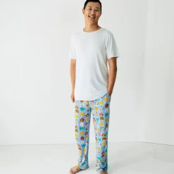 Daddy & Me|Full Family Matching<Little Sleepies Men's Pajama Pants Party Pals