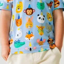 Tops & Tees|Tops & Tees<Little Sleepies Pocket Tee Party Pals