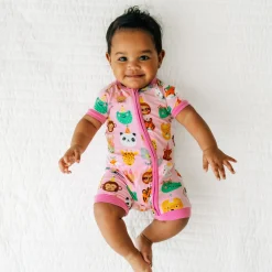 Zippies|Sibling Matching<Little Sleepies Shorty Zippy Party Pals