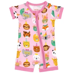 Zippies|Sibling Matching<Little Sleepies Shorty Zippy Party Pals