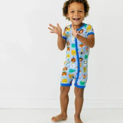 Zippies|Sibling Matching<Little Sleepies Shorty Zippy Party Pals