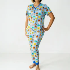 Mommy & Me|Mommy & Me<Little Sleepies Women's Pajama Pants Party Pals