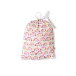 Sheets<Little Sleepies Fitted Crib Sheet Pastel Rainbows