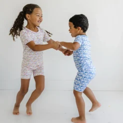 Two-Piece Pj Sets|Two-Piece Pj Sets<Little Sleepies Two-Piece Pajama Set Pastel Rainbows