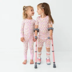 Two-Piece Pj Sets|Two-Piece Pj Sets<Little Sleepies Two-Piece Pajama Set Pastel Rainbows