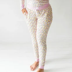 Mommy & Me|Mommy & Me<Little Sleepies Women's Pajama Pants Pastel Rainbows