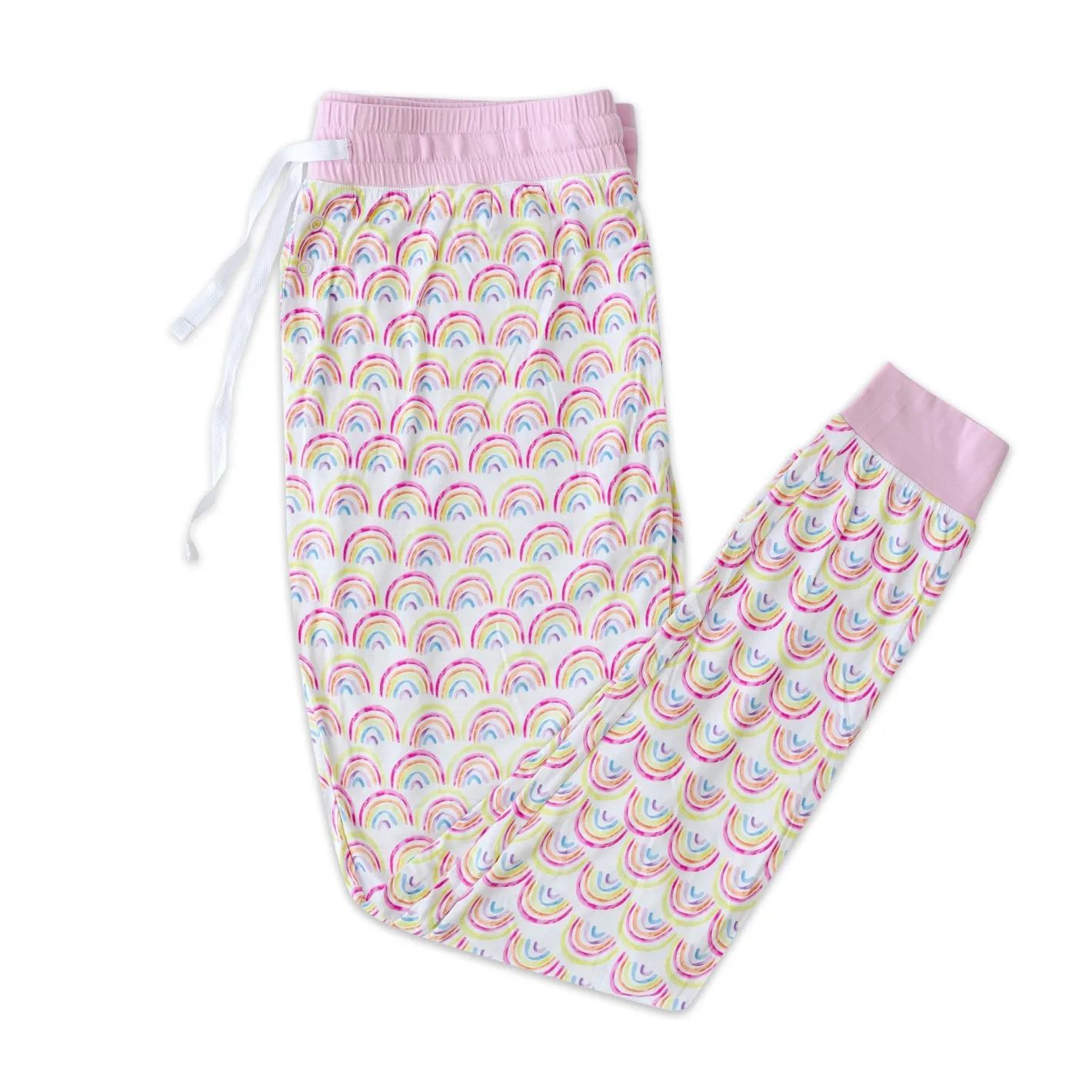 Mommy & Me|Mommy & Me<Little Sleepies Women's Pajama Pants Pastel Rainbows