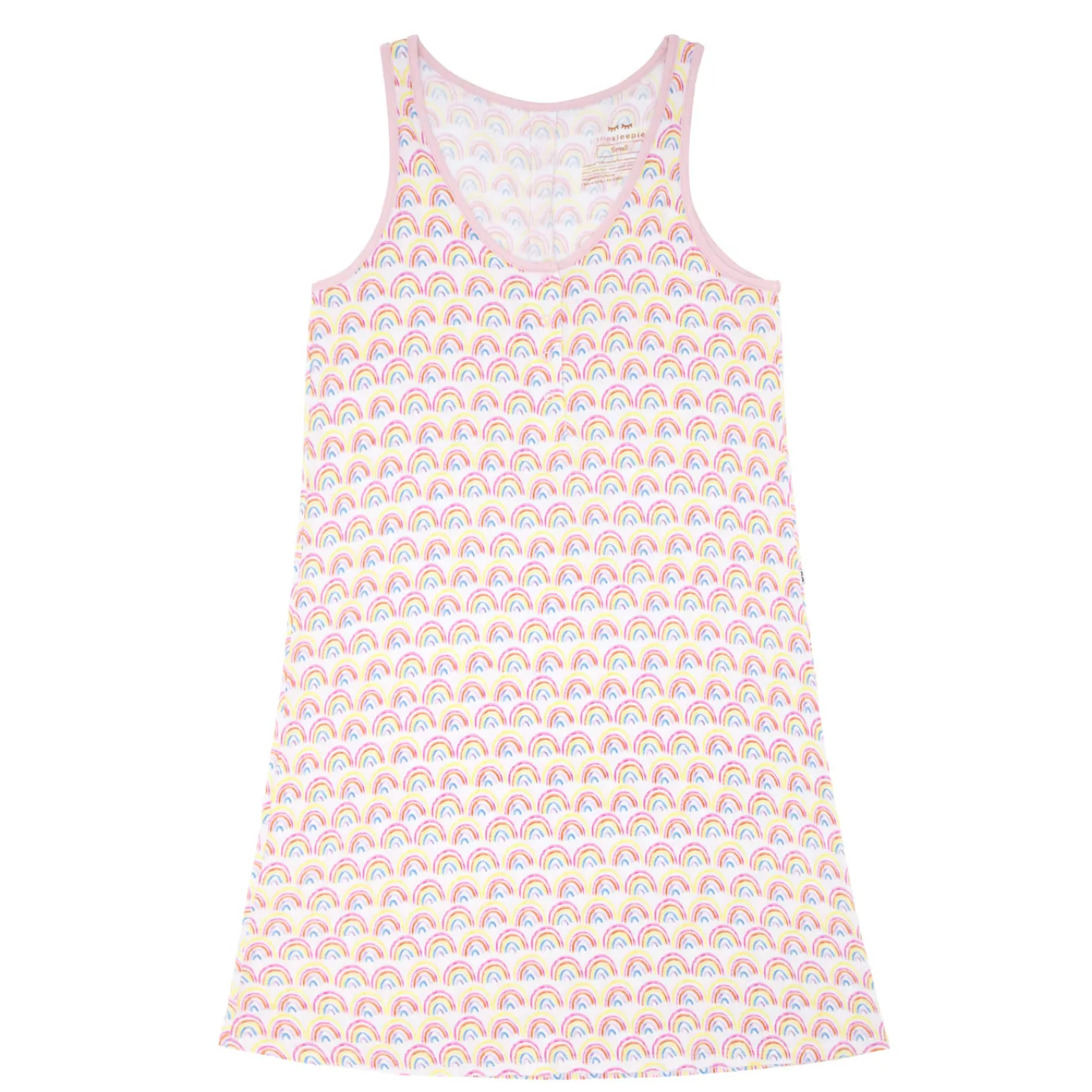 Mommy & Me|Mommy & Me<Little Sleepies Women's Sleeveless Nightgown Pastel Rainbows