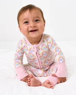 Zippies|Sibling Matching<Little Sleepies Zippy Pastel Rainbows