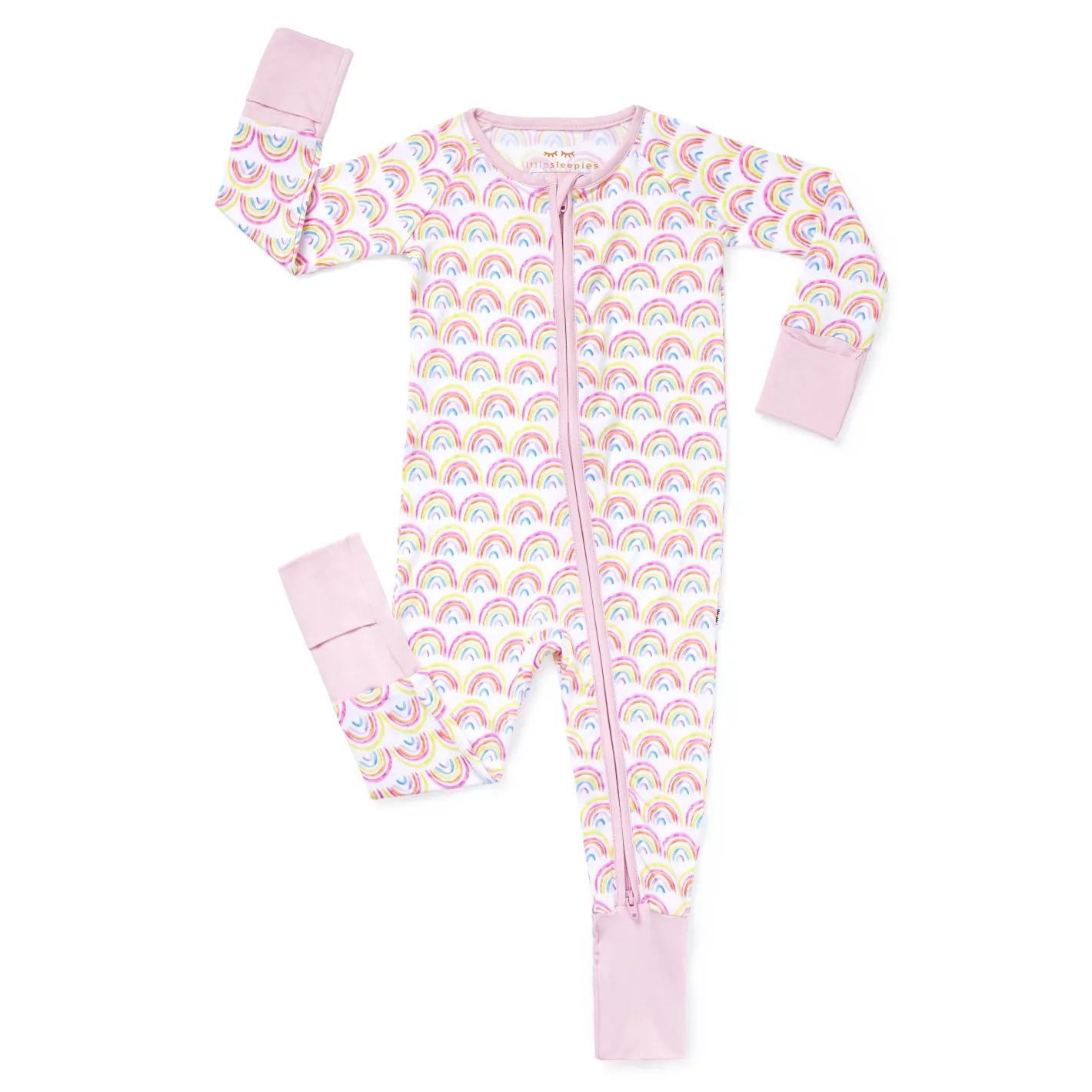 Zippies|Sibling Matching<Little Sleepies Zippy Pastel Rainbows