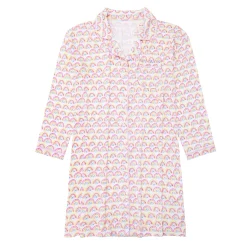 Mommy & Me|Mommy & Me<Little Sleepies Women's Sleep Shirt Pastel Rainbows