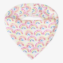 Bibs<Little Sleepies Bandana Bib Pastel Rainbows
