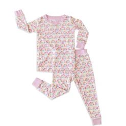 Two-Piece Pj Sets|Two-Piece Pj Sets<Little Sleepies Two-Piece Pajama Set Pastel Rainbows