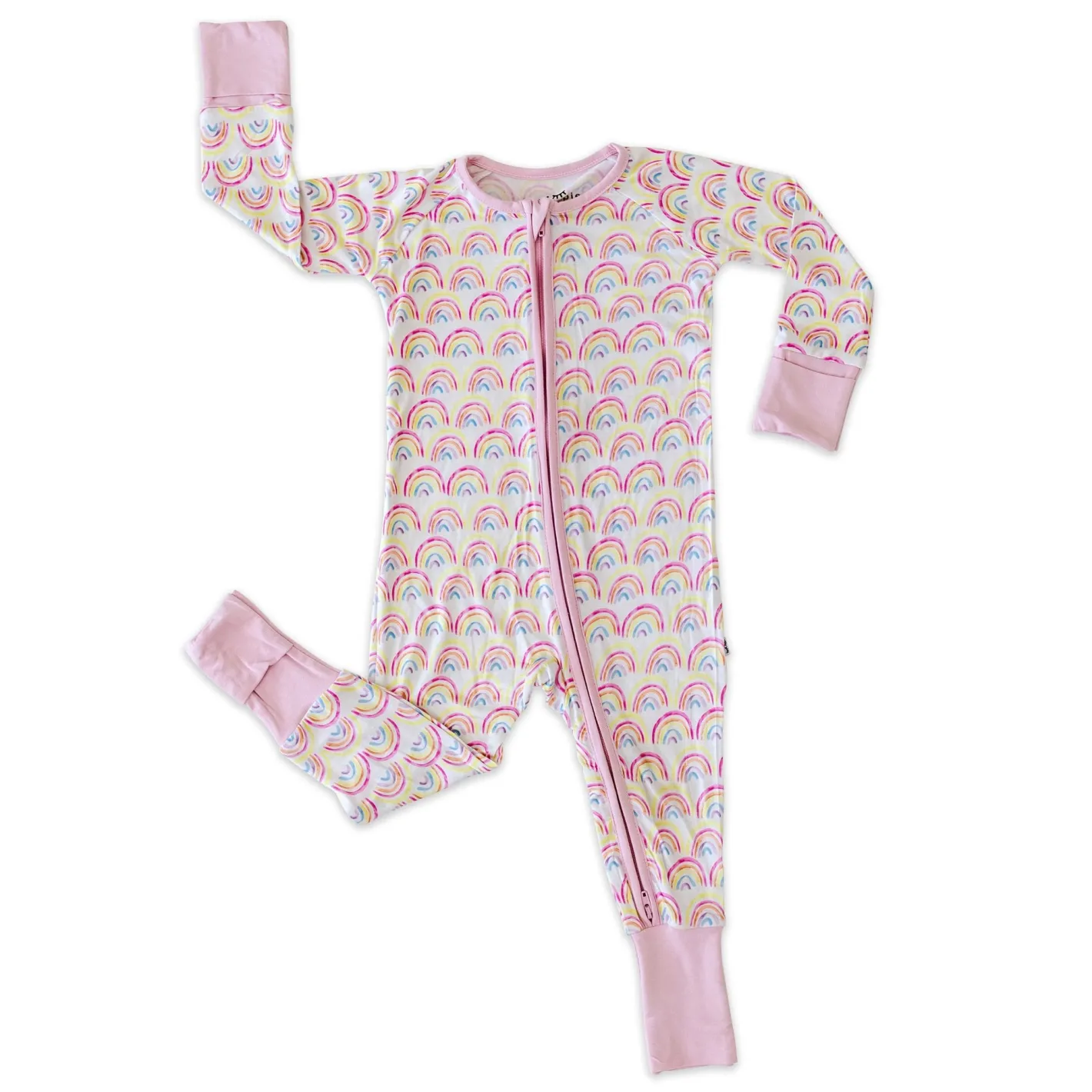 Zippies|Mommy & Me<Little Sleepies Zippy Pastel Rainbows, Bubblegum & Sunshine