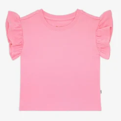 Everyday Essentials|Everyday Essentials<Little Sleepies Flutter Tee Peppy Pink