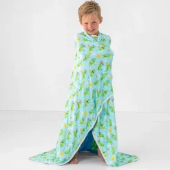 Cloud Blankets|Cloud Blankets<Little Sleepies Large Cloud Blanket® Pickle Power
