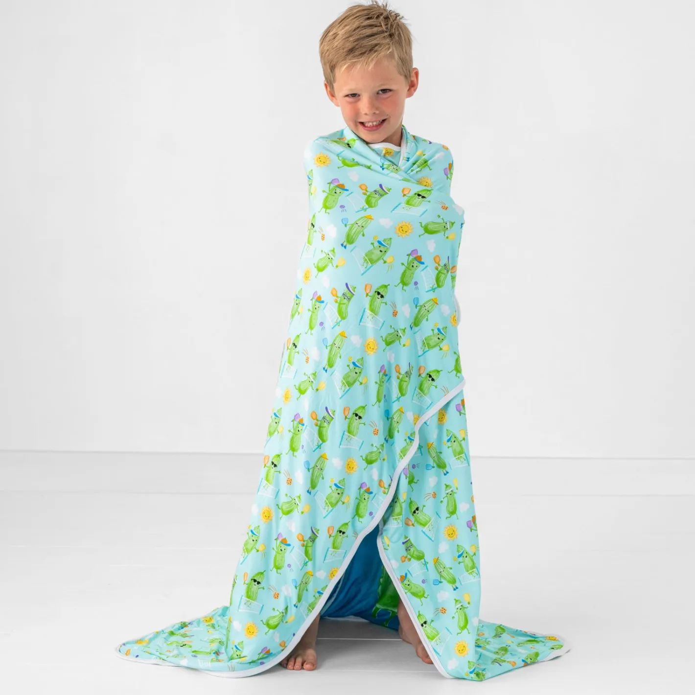 Cloud Blankets|Cloud Blankets<Little Sleepies Large Cloud Blanket® Pickle Power