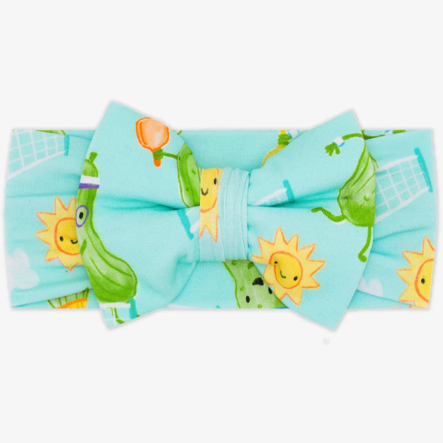 Hats & Headbands<Little Sleepies Luxe Bow Headband Pickle Power