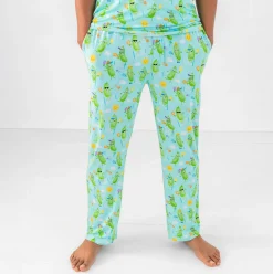 Daddy & Me|Full Family Matching<Little Sleepies Men's Pajama Pants Pickle Power