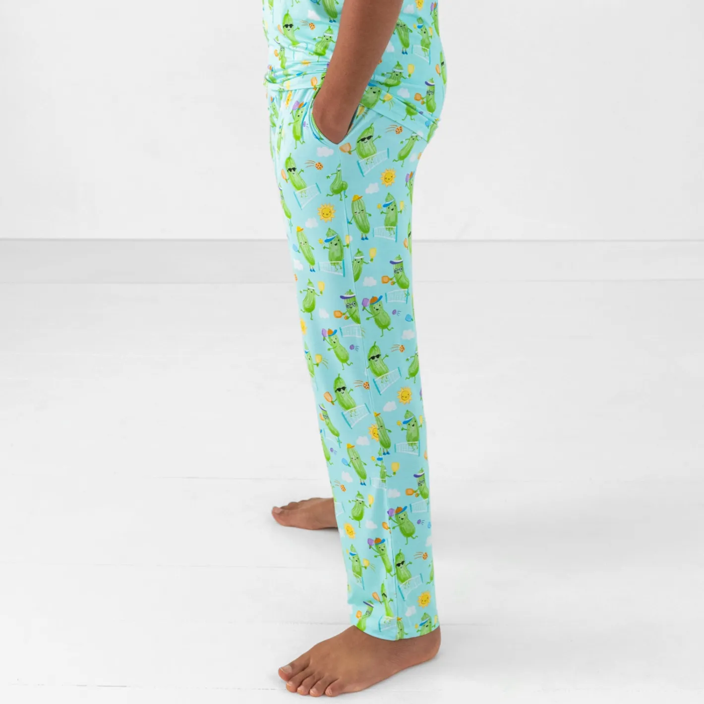 Daddy & Me|Full Family Matching<Little Sleepies Men's Pajama Pants Pickle Power