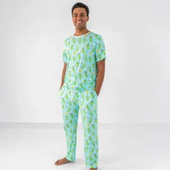 Daddy & Me|Full Family Matching<Little Sleepies Men's Pajama Pants Pickle Power