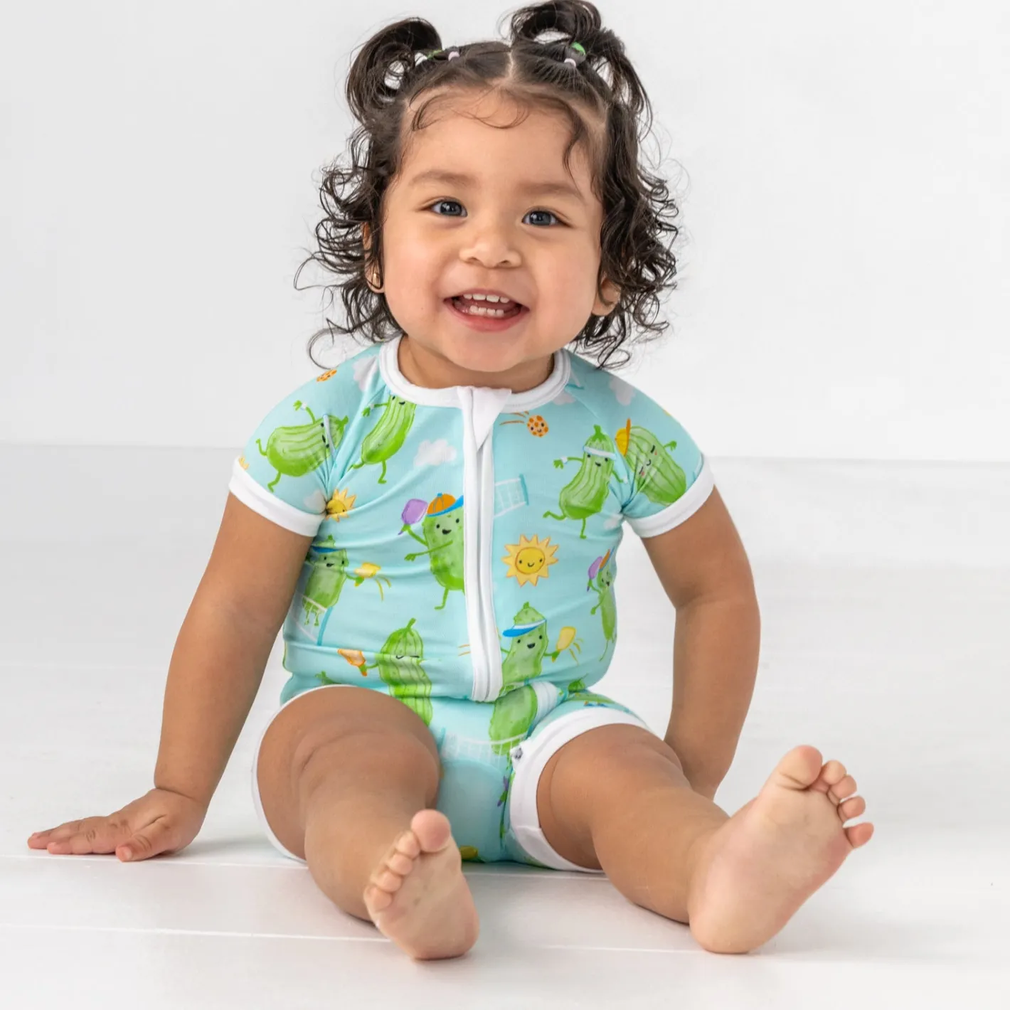 Mommy & Me|Mommy & Me<Little Sleepies Shorty Zippy Pickle Power