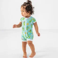 Mommy & Me|Mommy & Me<Little Sleepies Shorty Zippy Pickle Power
