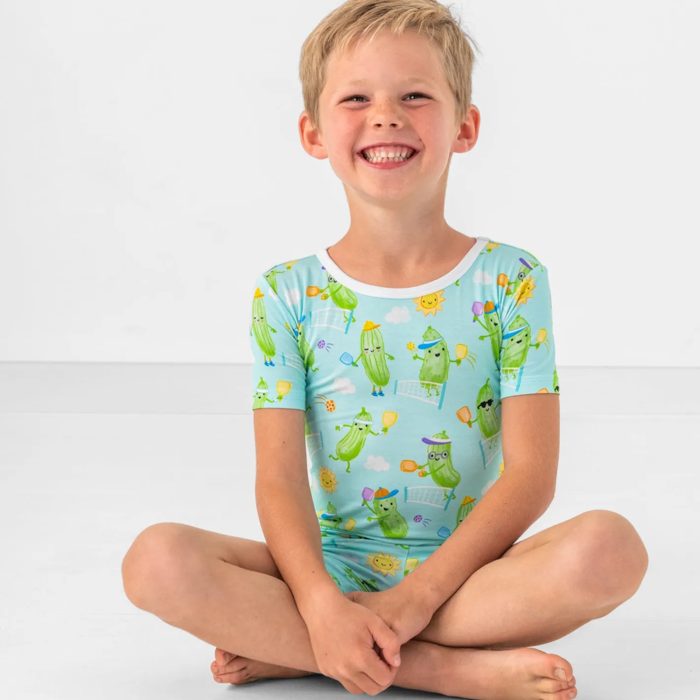 Two-Piece Pj Sets|Two-Piece Pj Sets<Little Sleepies Two-Piece Pajama Set Pickle Power