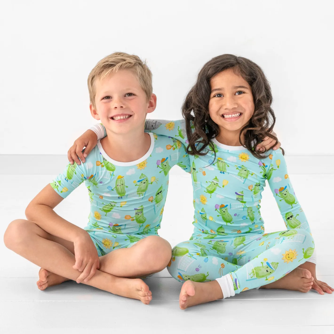 Two-Piece Pj Sets|Two-Piece Pj Sets<Little Sleepies Two-Piece Pajama Set Pickle Power