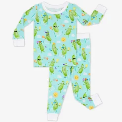 Two-Piece Pj Sets|Two-Piece Pj Sets<Little Sleepies Two-Piece Pajama Set Pickle Power