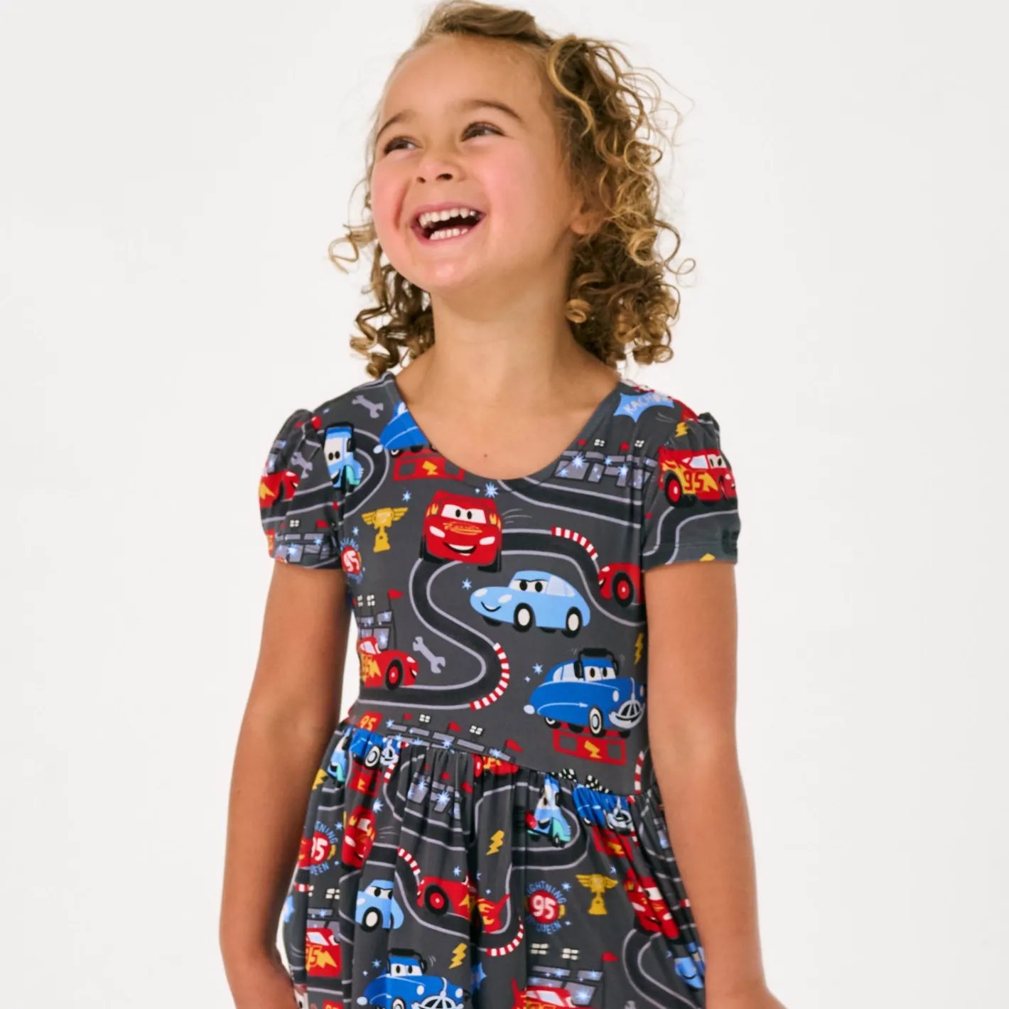 Dresses|Dresses<Little Sleepies Bow Back Skater Dress Piston Cup