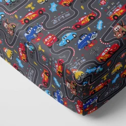 Sheets<Little Sleepies Fitted Crib Sheet Piston Cup