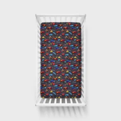 Sheets<Little Sleepies Fitted Crib Sheet Piston Cup