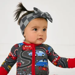 Hats & Headbands<Little Sleepies Luxe Bow Headband Piston Cup